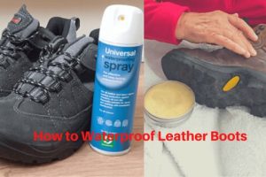 how to waterproof leather boots