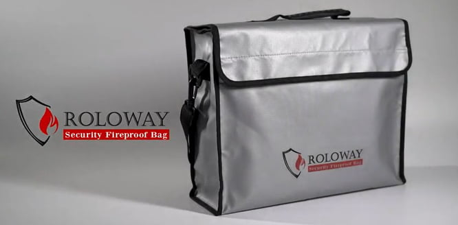ROLOWAY Fireproof Document Bags
