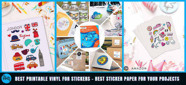 You are currently viewing 5 Best Printable Vinyl Sticker Paper for Inkjet & Laser Printer