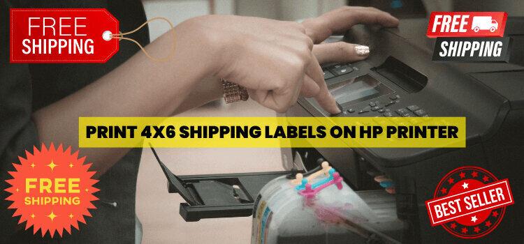 You are currently viewing How to Print 4×6 Shipping Labels on HP Printer